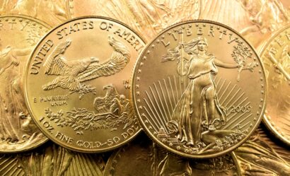 2013 1-ounce American gold Eagle coin