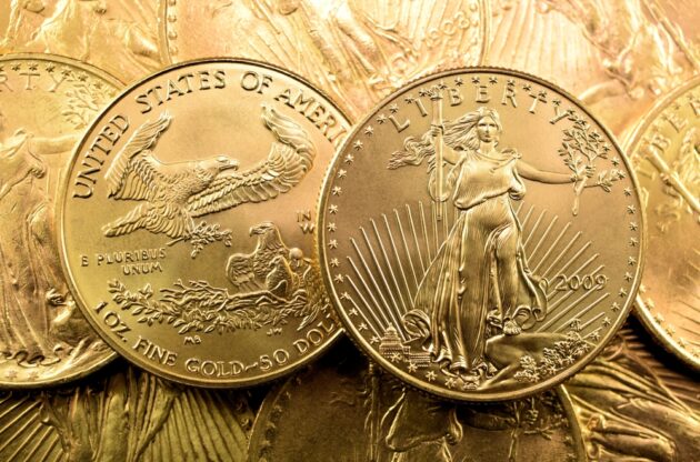 2013 1-ounce American gold Eagle coin