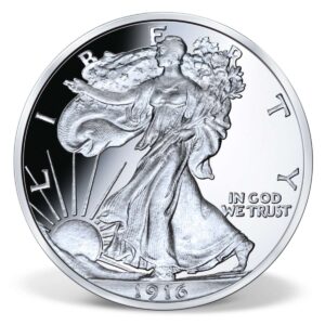 American Silver Eagle walking liberty